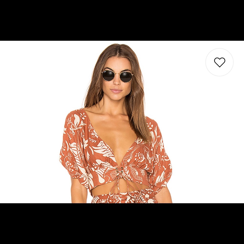 Nicobar Top in Hazel Temple by Cleobella, XS